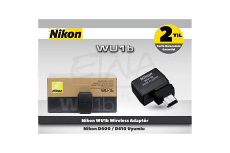 Nikon Wu-1b Wireless Kablosuz Mobil Adaptör D600-D610