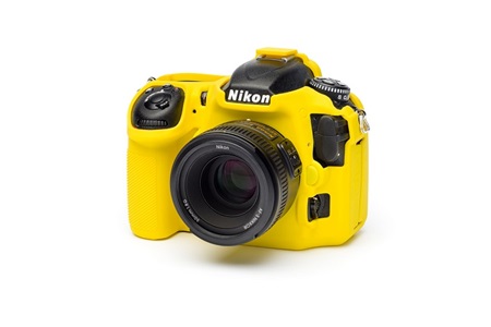 Easycover Nikon D500 Silikon Kılıf Sarı