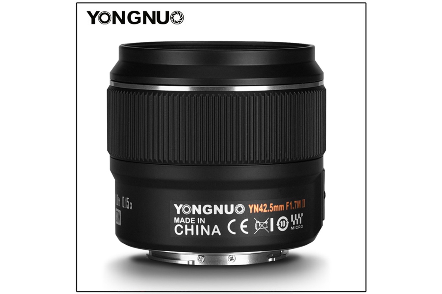 Yongnuo YN42.5mm f/1.7 M II Lens Micro Four Thirds