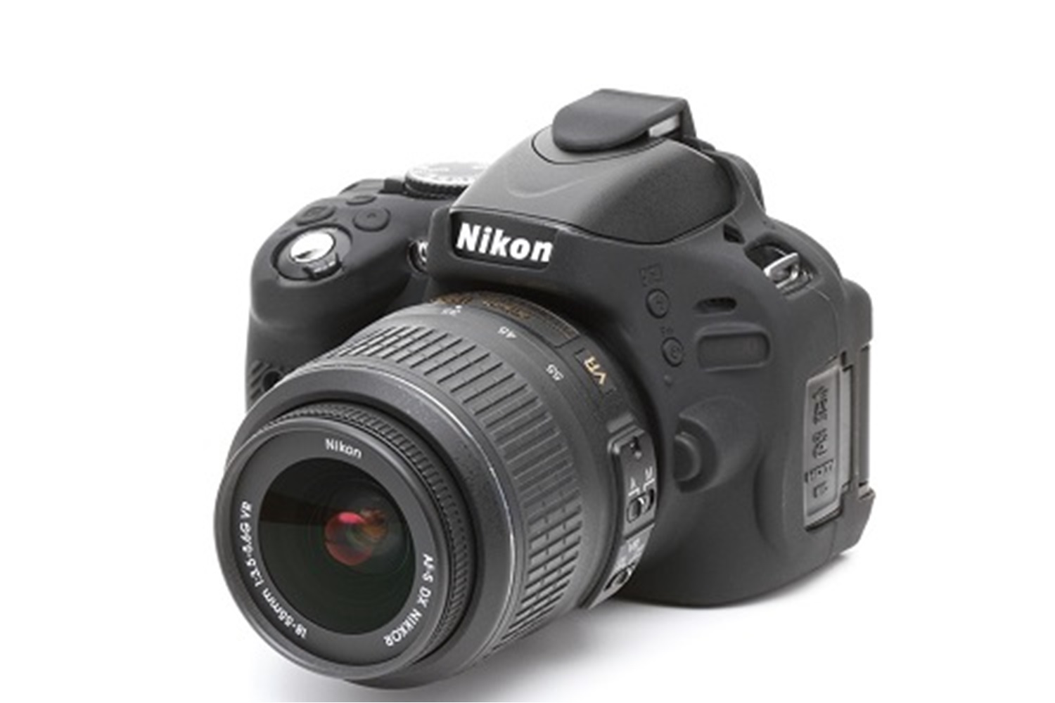 Easycover Nikon D5200 Uyumlu Silikon Kılıf Siyah
