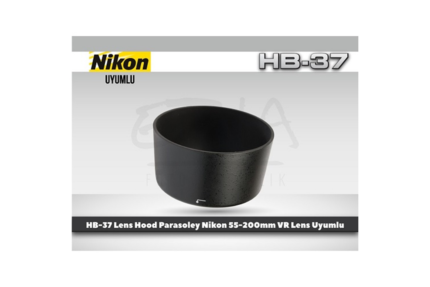 Tewise Nikon HB-37 Parasoley 55-200mm VR 85mm F3.5 Macro Lens Uyumlu
