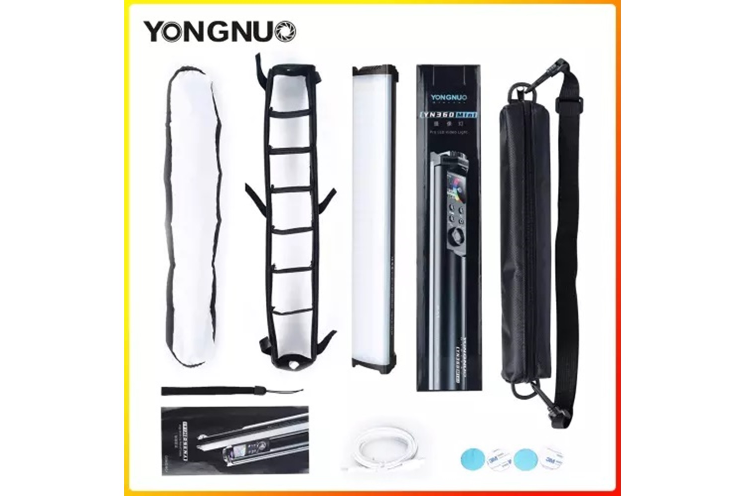 Yongnuo YN360 Mini RGB Led Işık 2700K-7500K