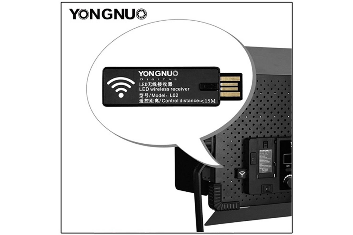 Yongnuo YN6000 Bi-Color Led Işık Standart Kit
