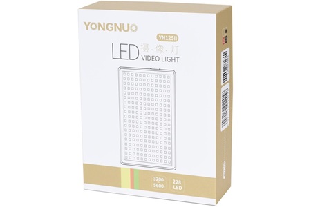 Yongnuo YN125-II Bi-Color Led Işık-Kırmızı