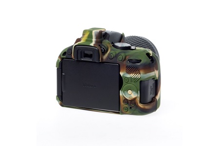 Easycover Nikon D5300 Silikon Kılıf Kamuflaj